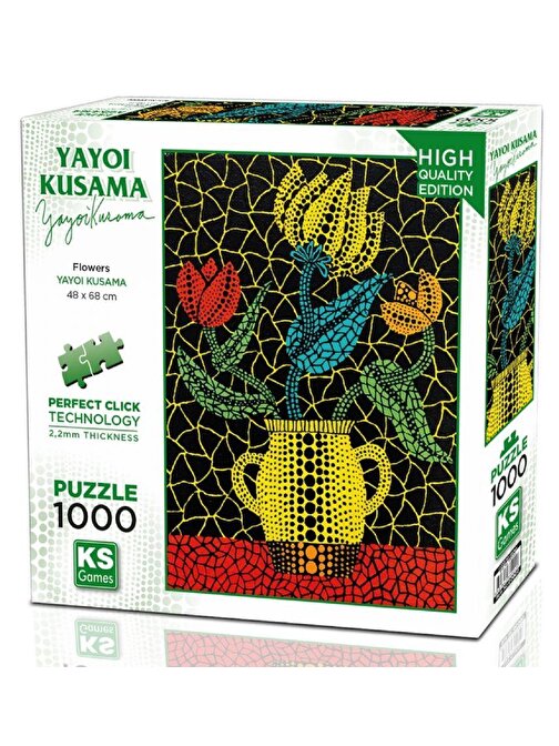 Ks Games 1000 Parça Çiçekler Puzzle