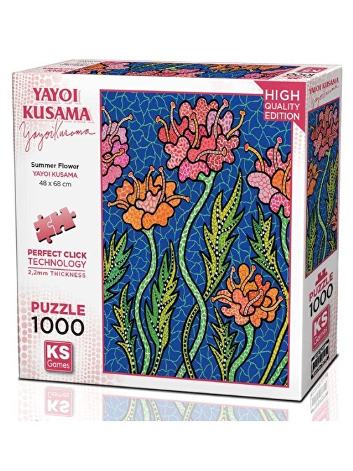 Ks Games 1000 Parça Yaz Çiçekleri Puzzle