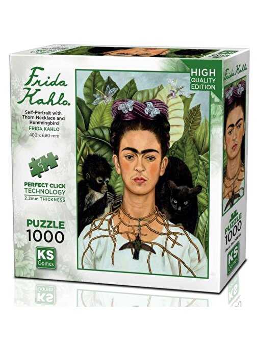 Ks Games 1000 Parça Frida Kahlo Puzzle