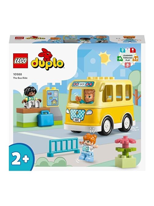 Lego Duplo Kasabası Otobüs Yolculuğu 16 Parça 10988