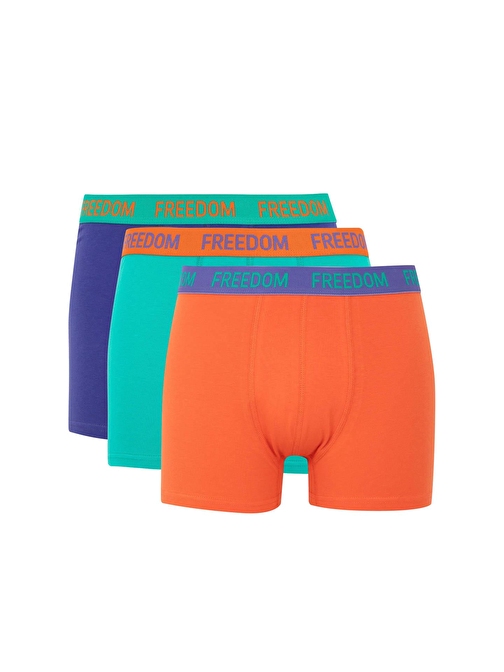 Regular Fit 3lü Boxer B4628AX23AU