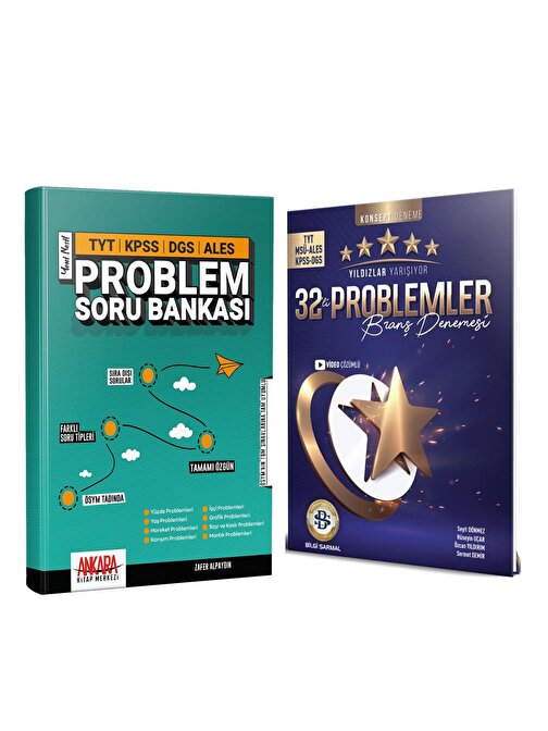 Akm Kitap Tyt Problemler Soru Bankası Ve Bilgi Sarmal Problemler Deneme Seti 2 Kitap