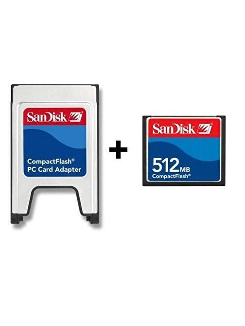 Sandisk PCMCIA - CF Compact Flash Type-C USB 2.0 512 MB Kart Okuyucu