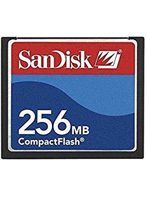 Sandisk 256 Mb Compact Flash Hafıza Kartı