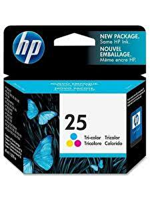 HP NO:25 DeskJet 310/320/340/500 RenklI KartuS 19.5 ml