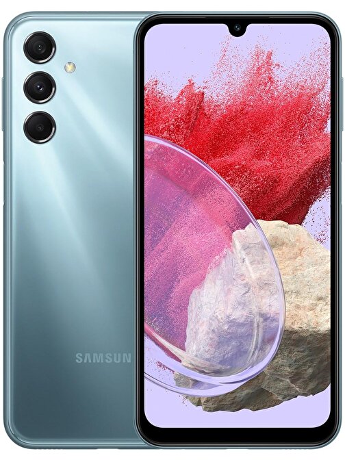 Samsung Galaxy M34 128 GB Hafıza 6 GB Ram 6.5 inç 50 MP Android Cep Telefonu Mavi