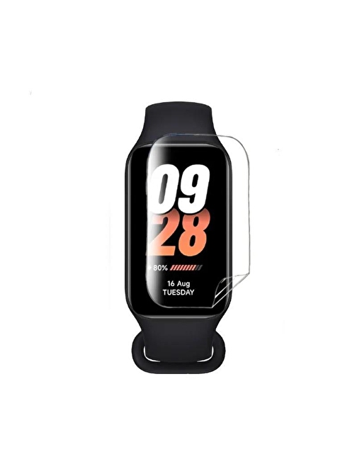 Xiaomi Smart Band 8 Active ile Uyumlu Ekran Koruyucu Nano Film(2 Adet)