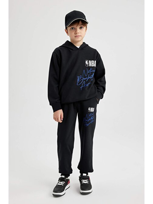 Erkek Çocuk NBA Wordmark Sweatshirt Eşofman Altı 2li Takım B3016A823WN