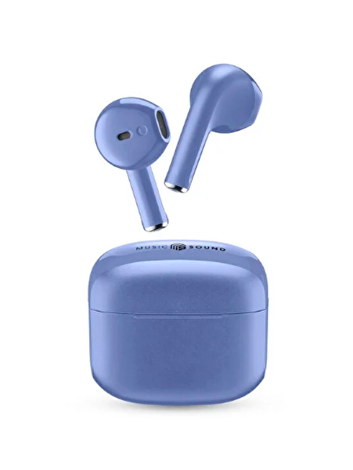 Cellularline Kablosuz Silikonlu Kulak İçi Bluetooth Kulaklık Mavı