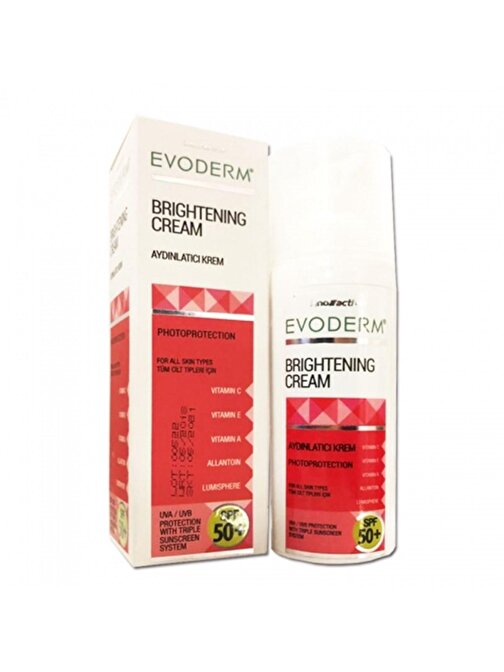 Evoderm Brightening Cream 50 ml