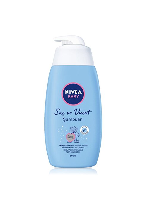 Nivea Baby Günlük Kullanım Vücut Şampuanı 500 ml