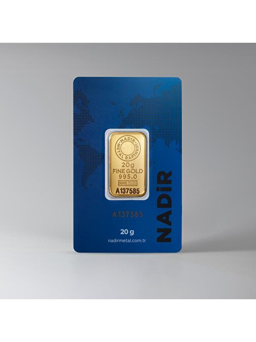 Minted Türkiye 20 Gram 995,0 Külçe Altın