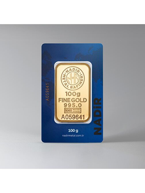Minted Türkiye 100 Gram 995.0 Külçe Altın