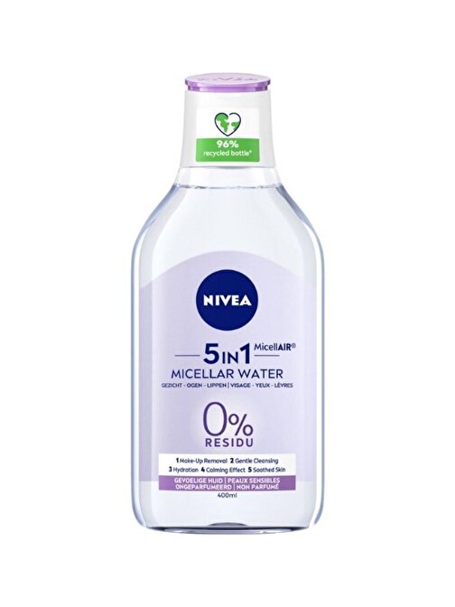 Nivea Micellar Makyaj Temizleme Suyu Hassas Ciltler 400 Ml