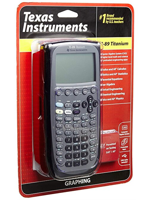Texas Instruments TI-89 Titanium Grafik Hesap Makinesi Siyah