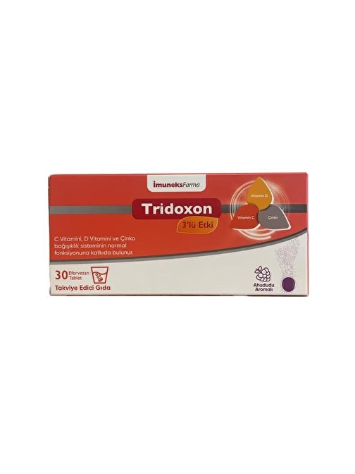 İmuneks Tridoxon 30 Efervesan Tablet