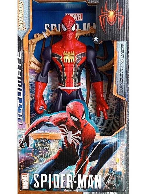 Ethem Oyuncak 8818-2 Sesli Işıklı Ahtapot Kollu Spider-Man Çizgi Film Karakter Figürü