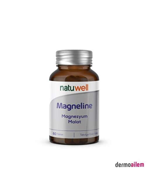 Natuwell Magneline Magnezyum Malat 60 Tablet