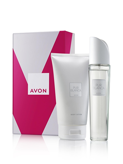 Avon Pur Blanca Parfüm ve Vücut Losyonu Hediye Seti