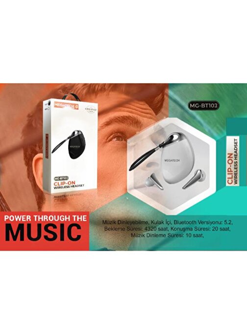 Megatech Mg-Bt101 true Bluetooth Earphone Kablosuz Kulaklık