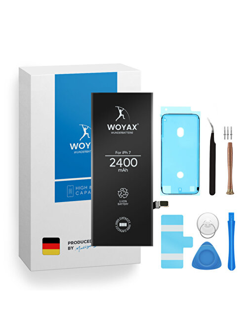 Woyax İphone 7 Uyumlu Premium Batarya 2400 Mah