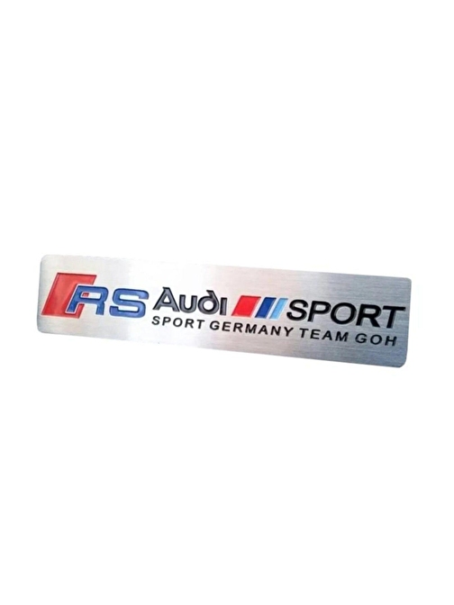 Rs Audi Sport Sticker Metal Arma