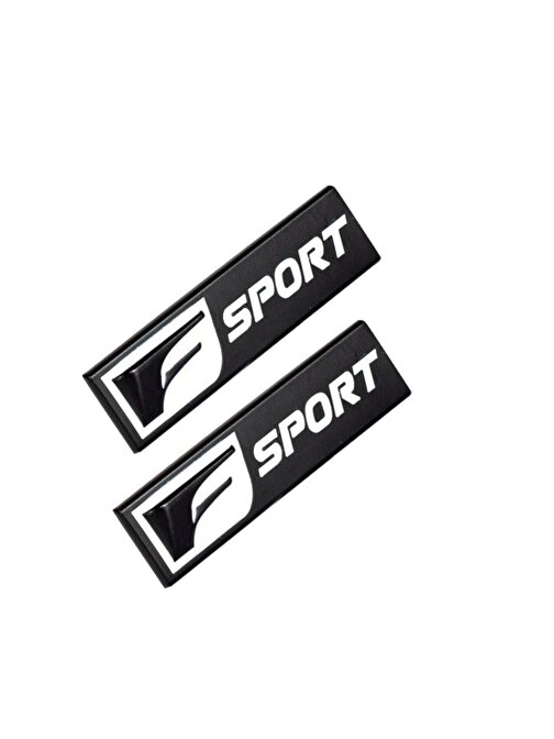 F Sport Siyah Metal Sticker 2'li Arma Crme00305