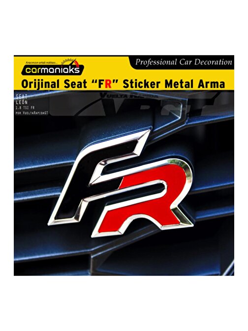 Seat Fr Sticker Metal Arma