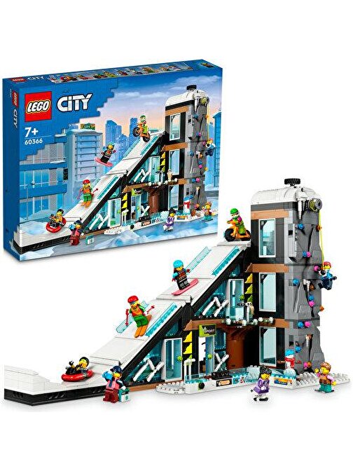 LEGO City 60366 Kayak ve Dağcılık Merkezi (1.054 Parça)
