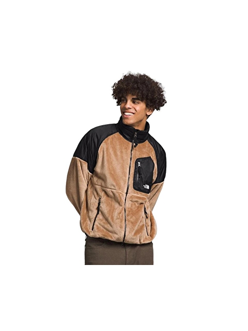 The North Face M Versa Velour Erkek Outdoor Peluş Ceket NF0A84F6KOM1 Kahverengi