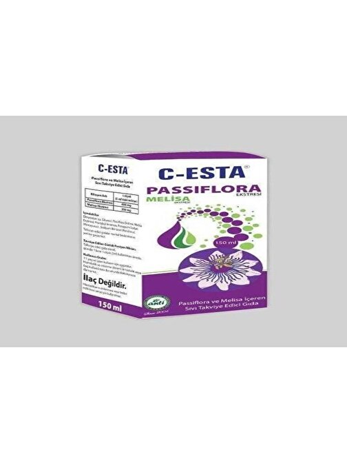 C-Esta Passiflora Melisa Ekstresi Şurubu 150 ml