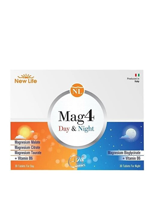 New Life Mag4 Day Night 30 + 30 Tablet