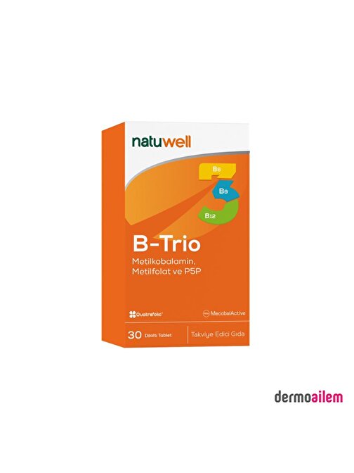 Natuwell B-Trio 30 Dilalti Tablet