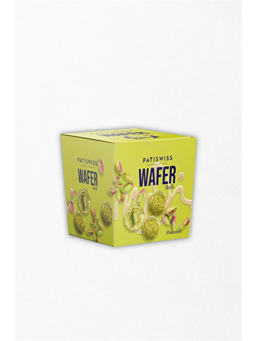 Patiswiss Wafer Antep Fıstığı Kreması Kaplamalı Ve Dolgulu Gofret 150G