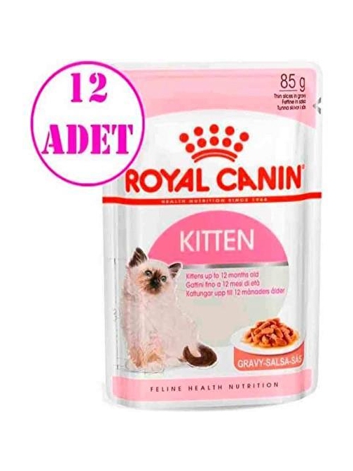 Royal Canin Instinctive Yavru Yaş Mama 85 Gr - 12 Adet