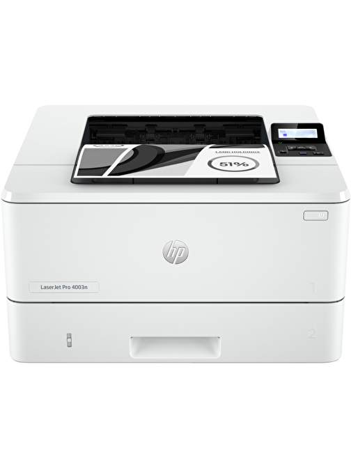 HP LaserJet Pro 4003n Lazer Yazıcı Beyaz 2Z611A