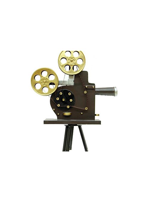 Tugra Ticaret Sinemaskop Kamera Tripodlu Model Vintage Dekoratif Hediyelik