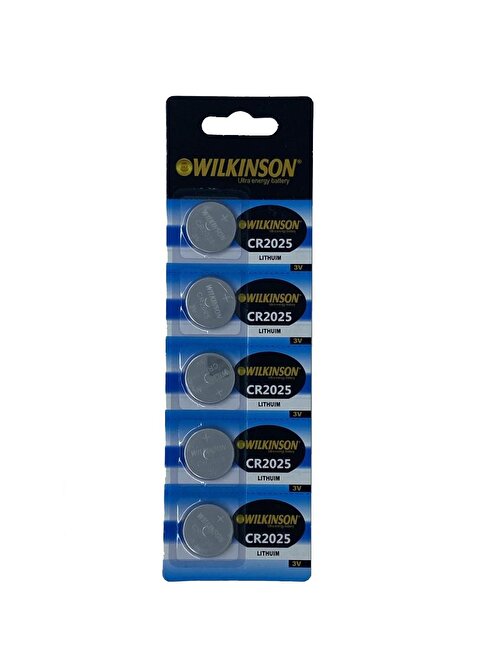 WILKINSON 2025 3V Lityum Düğme Pil 5'li Paket