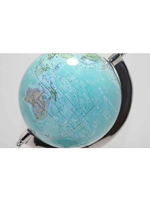 Tugra Ticaret Dekoratif Dünya Yerküre Harita