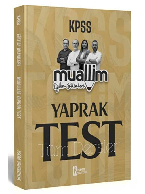 İsem Eğitim B. Tüm Dersler Yaprak Test