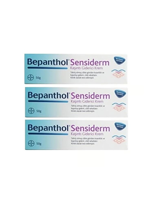 Bepanthol Sensıderm 50 Gr Krem X 3Adet