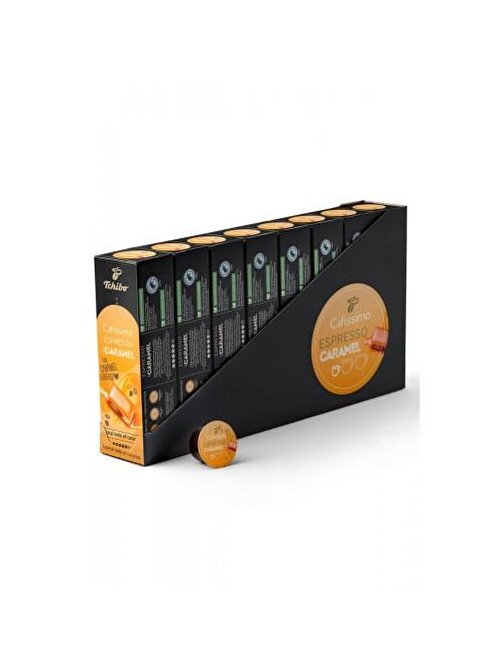 Tchibo Cafissimo Espresso Caramel Kapsül Kahve 10 Adet x 8 Adet