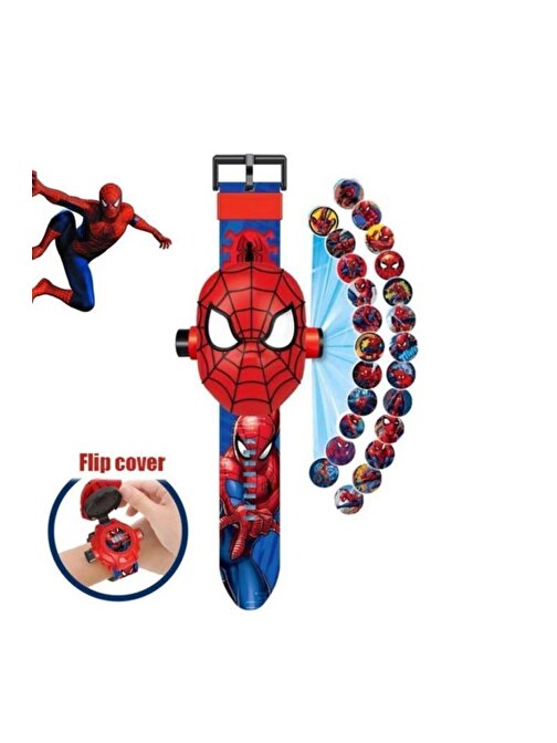 Prestij Oyuncak 3052 Kartelalı Spider-Man Saat Projeksiyonlu Kol Saati