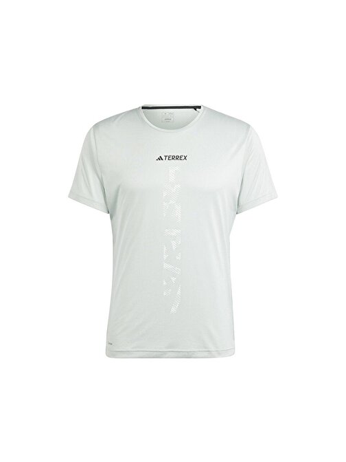 Adidas Agr Shirt Erkek Arazi Koşu Tişörtü Hz6242 Gri 38