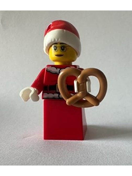 Lego Orjinal Minifigür Mrs Claus Yaratıcı Bloklar 5 Parça Plastik Figür