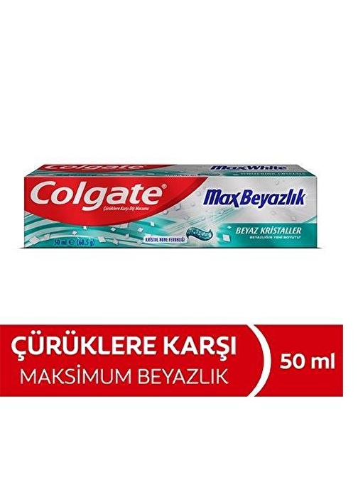 Colgate Max Whıte Beyaz Kristaller Macun 50 Ml