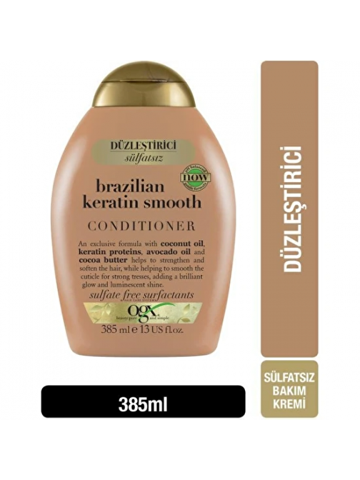 Ogx Brazilian Keratin Smooth Saç Kremi 385 ml