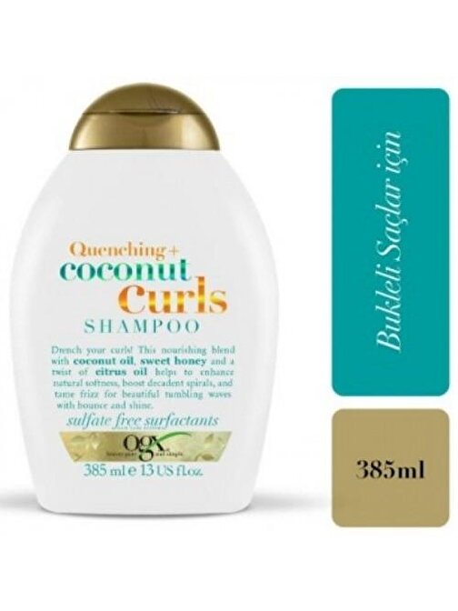 Ogx Bukleli Saçlar İçin Nemlendirici Coconut Curls Şampuan 385 ml