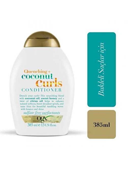Ogx Coconut Curls Bukleli Saçlar İçin Saç Bakım Kremi 385 ml