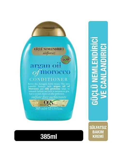 Ogx Nemlendirici ve Canlandırıcı Argan Oil of Morocco Saç Kremi 385 ml